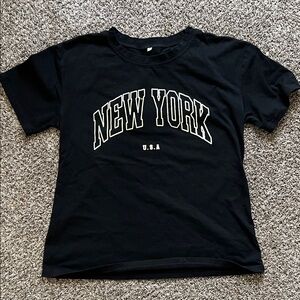 Black New York Kids T-Shirt